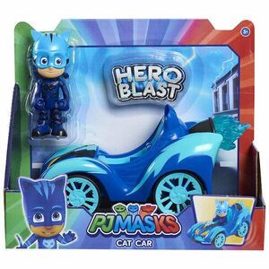 Hero Blast Poseable Action Figures Toy PJ Masks Cat Boy Cat Car NWT NEW